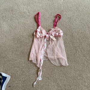 Victoria's Secret Pink Sheer Chemise